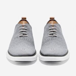 Cole Haan - Men's ZEROGRAND StitchLite Wingtip Oxford Grey 9.5